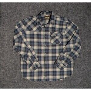 Howler Bros Flannel Shirt Mens Large Plaid